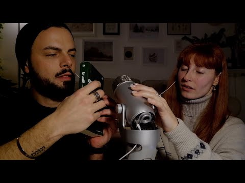 un mio amico prova l'asmr | wishpering, tapping, super rilassante