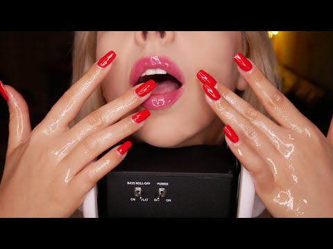 ASMR Ear & Brain Massage With Oil (For Deep Relaxation). Breathing, Scratching | 4k