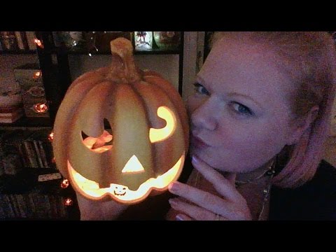 ASMR showing you my halloween cutouts