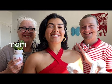 ASMR| Easter triggers with my mom and boyfriend!