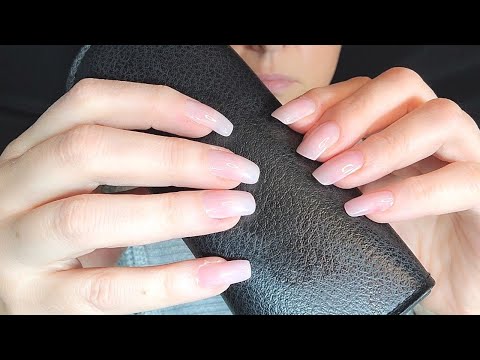 ASMR Aggressive Leather Scratching | Textured Scratching | No Talking