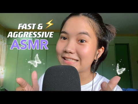 ASMR | FAST AND AGGRESSIVE TRIGGERS ⚡️