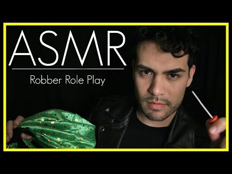 ASMR - Robber Role Play | Robbery (Personal Close Up Attention, Male Whisper)