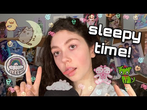 This ASMR video will make you VERY sleepy 💤 ( spit tracing, moving the camera/you, fixing me + )
