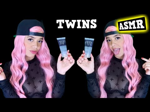 🤤 ASMR MASSAGE from YOURs TWINS GIRLFRIENDs 🥰
