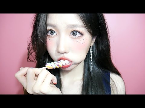 [ASMR] 사탕 이팅사운드 (치아소리) 롤리팝 / Candy Eating Sounds