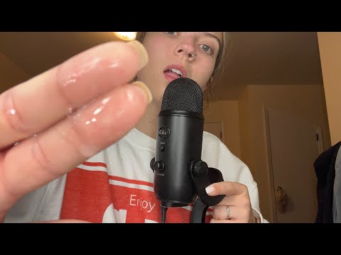 ASMR| Wet & Dry Mouth Sounds with 100% Sensitivity/Finger Pad Tapping | No Talking