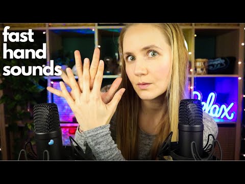 ASMR ⚡️Fast Hand Sounds for Tingles & Sleep