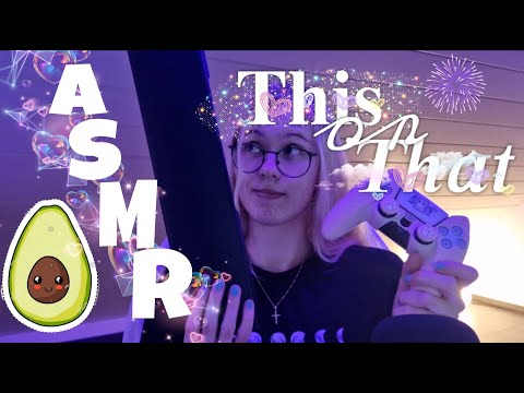 ASMR chaotic, cozy & random This or That [GER]