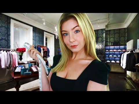 ASMR UNPREDICTABLE RUSSIAN MEASURING | Tailor Roleplay