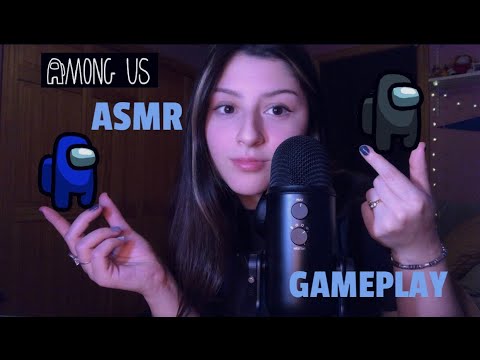 ASMR Among Us Gameplay!! 🤫 (Whispering & Mouth Sounds)