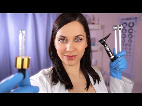 ASMR Ear Doctor Roleplay Ear Cleaning, Tuning fork, Personal Attention