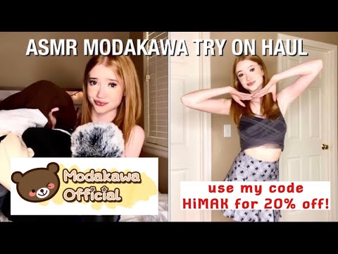 ASMR~ MY FIRST HUGE MODAKAWA TRY ON HAUL! Rate your favorites!! *Cute Fun Trendy Affordable Fashion*