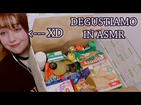 ASMR 🍯Una box gustosissima ! (tapping,unboxing,show&tell,soft spoken)