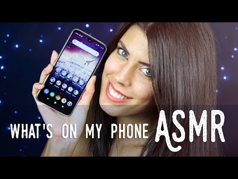 ASMR ita -  📱 WHAT'S on my PHONE? (Whispering)