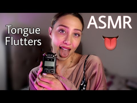 ASMR MOUTH SOUNDS, TONGUE FLUTTERS WITH TASCAM | 30 MINUTES