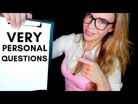 ASMR ASKING YOU VERY PERSONAL QUESTIONS (Can YOU Handle this?)