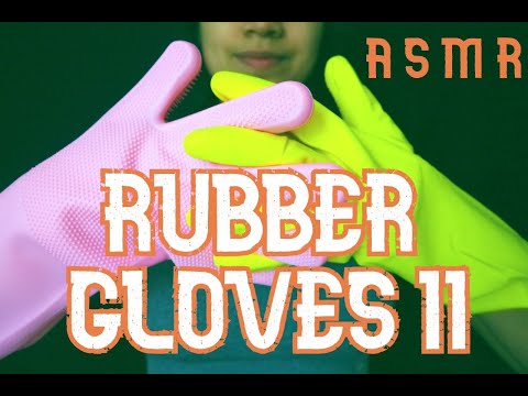 Rubber Gloves Pt. 2! | Azumi ASMR | Exploring Sounds With a Different Glove!!