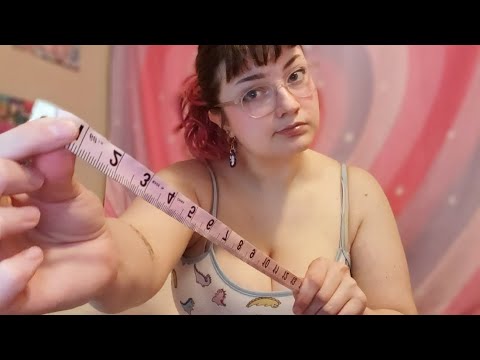 ASMR An Intense Face Measuring (Personal Attention)