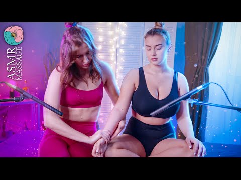 ASMR Back & Shoulders Massage by Olga to Liza