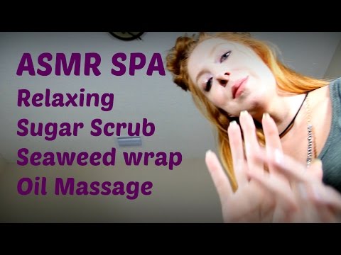 Spa Rain Shower Scrub Massage *ASMR*