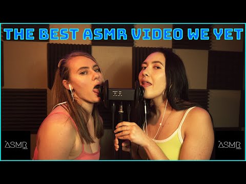 Double Ear Nomming - Sage and Muna ASMR - The ASMR Collection