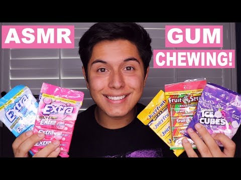 [ASMR] Gum Chewing & Inaudible Whispering! (INTENSE Tingles)