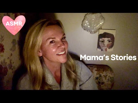 ASMR Role Play: Mom Soothes Your Nerves Before Bed with Stories of Her Past Jobs