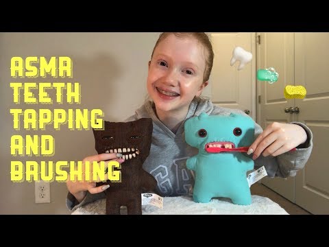ASMR~ Teeth Tapping, Cleaning, & Brushing 🦷