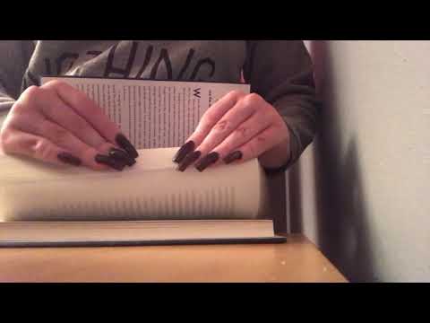 ASMR Book Tapping And Scratching| Page Turning