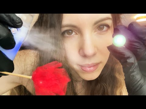Chaotic ASMR - Getting Something Out Your EYE - Intense, Fast Paced, Soft Spoken & Whispering
