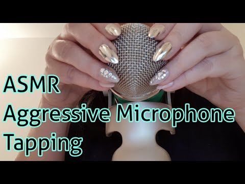 ASMR Aggressive Microphone Tapping