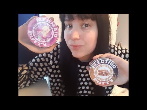 Asmr - Playing with Relaxing Putty & Tapping on the Tins ! #tingles