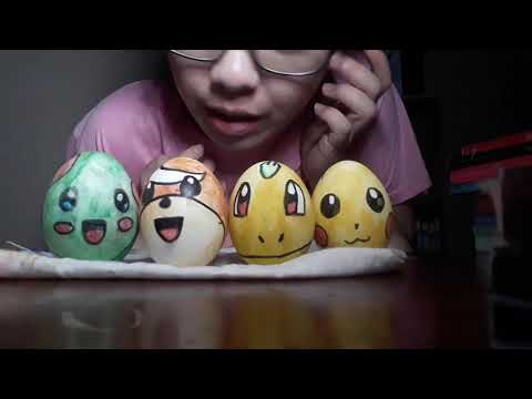 ASMR Finished Easter Egg Plus Tapping