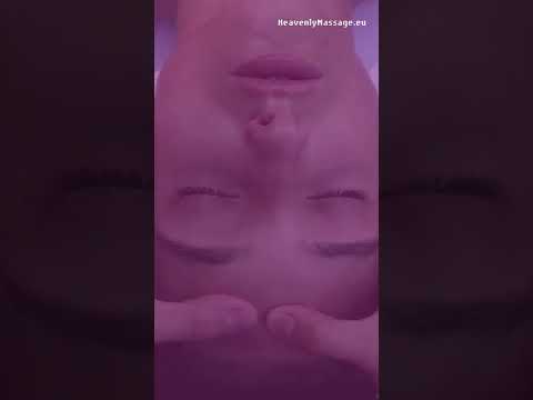 ASMR face massage therapy video - asmr massage female
