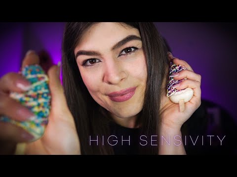 ASMR ad Alta Sensibilità | Gelatini Squishy, Suono dei capelli, Zucchero e Sabbia Cinetica