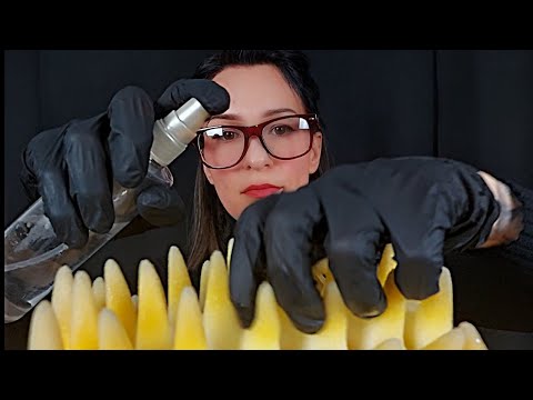 ASMR * Haircut / Hair wash / Hair dryer (off) / Styling with gel * Bart Simpson is the customer *