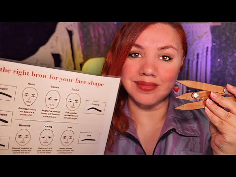 ASMR A Very DETAILED Eyebrow Shaping ROLEPLAY