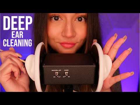 ASMR DEEP In Your Ear Cleaning (No Talking)