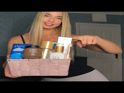 ASMR Healing Spa Roleplay - Skincare and Massage (Soft Spoken / Layered Sounds)