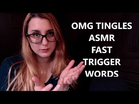 Mega Repeating Trigger Words Fast & Unpredictable ~ Brain Melting Tingles
