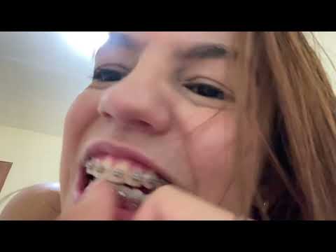ASMR MOUTH SOUNDS AND HANDS ON SCREEN