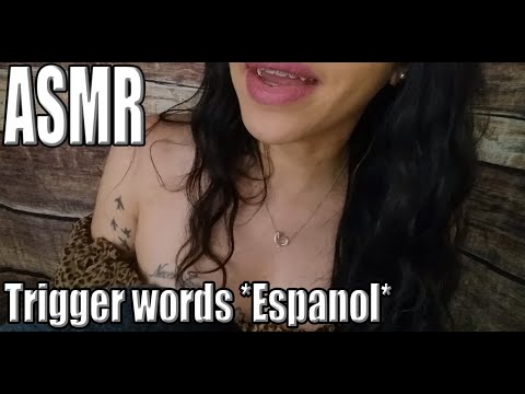 {ASMR} Relaxing Spanish words? whispering