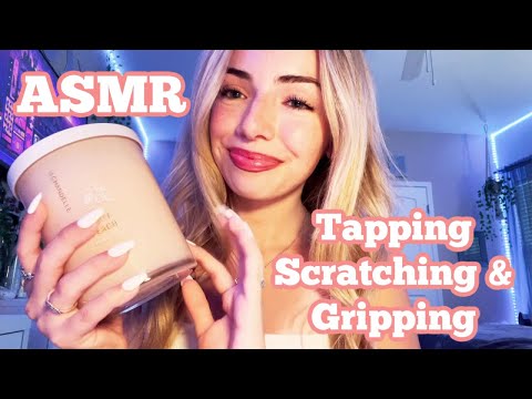 ASMR - Book Gripping, Candle Tapping, Stickers, and More!