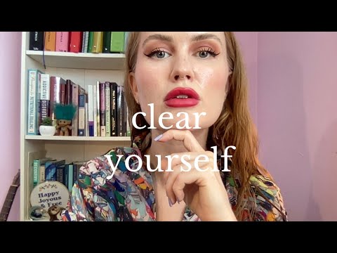 (Soft Spoken/Tapping/Tracing) CLEAR YOURSELF: ASMR HYPNOSIS w/ Hypnotist Kimberly Ann O'Connor