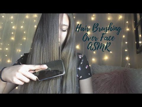 [ASMR] Brushing My Long Hair Over My Face (HIGHLY REQUESTED)