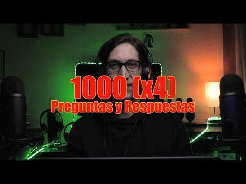 [ASMR Español] 1000 (x4) - PREGUNTAS Y RESPUESTAS