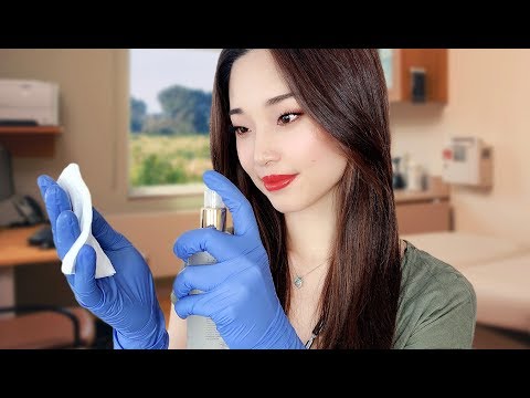 [ASMR] School Nurse Takes Care Of You