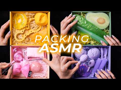 ASMR Satisfying Trigger Box Packing by Color (No Talking)
