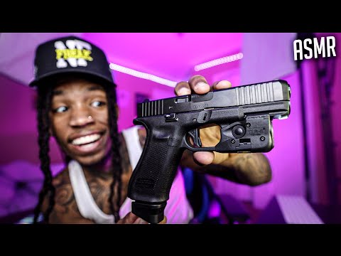ASMR | ** INSANE GUN SOUNDS ** WITH MY NEW GLOCK 45!! For SLEEP And RELAXATION...